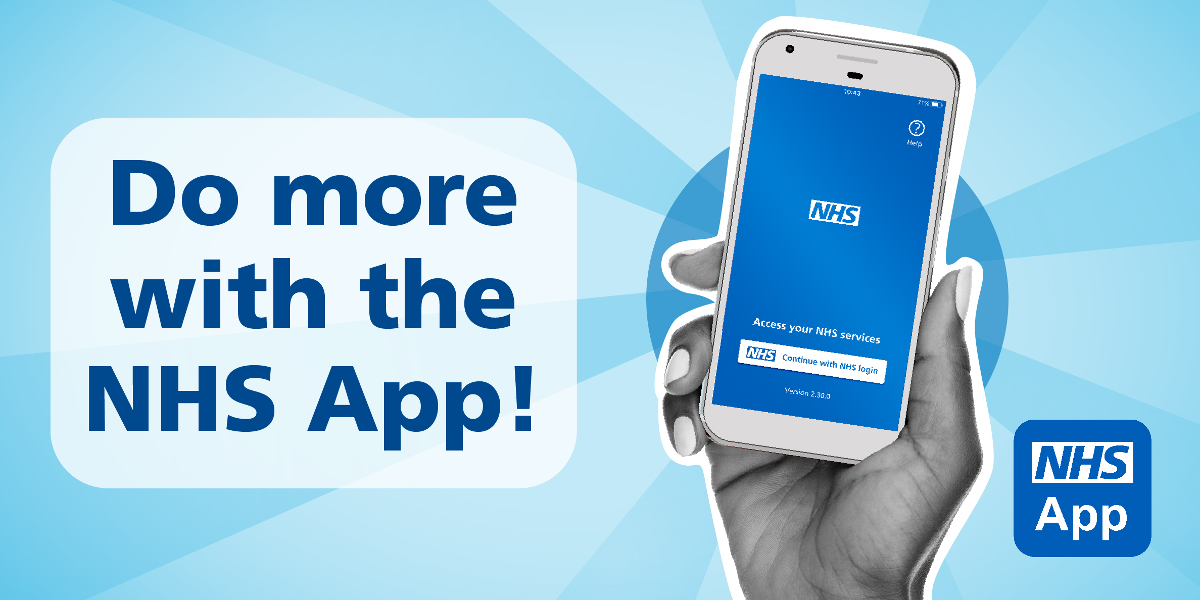 Do more with the NHS App!